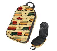 VAPOKF Travel Camping Utensils Organizer Bag,Train on The Road Storage Bag for Cooking Utensil Set, Kitchen Accessories Storage Pouch for Outdoor BBQ, Bag Only