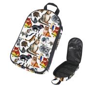 VAPOKF Travel Camping Utensils Organizer Bag, Watercolor Australian Animals Storage Bag for Cooking Utensil Set, Kitchen Accessories Storage Pouch for Outdoor BBQ, Bag Only