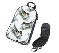 VAPOKF Travel Camping Utensils Organizer Bag, Wild Ducks on Pond Storage Bag for Cooking Utensil Set, Kitchen Accessories Storage Pouch for Outdoor BBQ, Bag Only