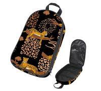 VAPOKF Travel Camping Utensils Organizer Bag, Wild Leopard on Branch Storage Bag for Cooking Utensil Set, Kitchen Accessories Storage Pouch for Outdoor BBQ, Bag Only