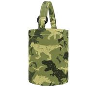 VAPOKF Womens Bucket Handbag, Camouflage Dino Original Dinosaur Pattern Canvas Tote Bag Purses Trendy Shoulder Bag