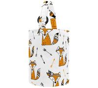 VAPOKF Womens Bucket Handbag, Ethnic Fox Arrow Canvas Tote Bag Purses Trendy Shoulder Bag