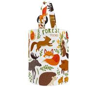 VAPOKF Womens Bucket Handbag, Fox Squirrel Elk Canvas Tote Bag Purses Trendy Shoulder Bag