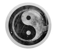 VAPOKF Yin Yang Cupboard Knobs and Handles - 35mm Fluorescence Pull Handle for Wardrobe Furniture Hardware - Two Sizes of Screws Included
