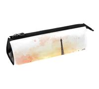 VAPOKF Youngers on The Seine River Pen Bag Stationery Pouch Pencil Bag Cosmetic Pouch Bag Compact Zipper Bag