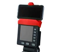 Vapor Fitness Phone Holder Made for PM5 Monitors of Concept 2 Rower, SkiErg and BikeErg - Silicone Smartphone Cradle Compatible with Concept 2 Rowing Machine. Ideal Rower Accessories
