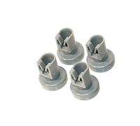 Vaporly UK Universal Dishwasher Basket Upper Wheel Replacement for Electrolux Zanussi Zanker AEG Favorit Juno Quelle John Lewis 50286967000 50286966002 50269970005 50278101006 764817 889198 4 Pack