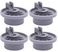 Vaporly UK Universal Dishwasher Basket Wheel Lower Replacement for Bosch Kenmore Siemem Neff Universal Dishwasher Cutlery Basket 165314 (4 pack)