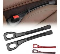 VAPORVERSE 2 Pcs Car Seat Gap Plug for Honda Jazz III 2015-2020, Filling Gaps Between Seats and Consoles Stop Things From Dropping Car Accessories,Black