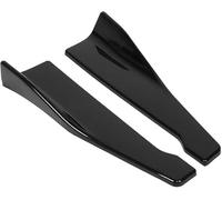 VAPORVERSE 2 Pcs Car Side Skirts Extensions Winglets Diffuser Lip Fit for Mini Cooper S R55 R56 R50 R53 R60 F55 F56 Rear Bumper Splitters Guards Scratch Resistant Winglet Spoiler ABS black