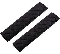 VAPORVERSE 2pcs Premium Suede Seat Belt Pads for Dodge RAM 1500 2019-2024, Soft Quilted Shoulder Strap Covers Cushion Neck Protector Comfort Interior Accessories