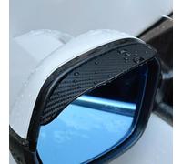 VAPORVERSE 2PCS Wing Mirror Rain Visors for Aston Martin Rapide 2010-2013, Rear View Side Shield Flexible PVC Weatherproof Protective Cover Guard Accessories