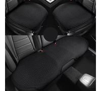 VAPORVERSE 3 Pcs Car Seat Cushion for Ford Puma Gen-E (Seit 2024), Breathable Seat Protector Pad Premium Motoring Accessories Front Seat & Rear Bench Vehicle Base,black
