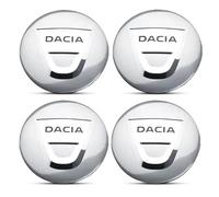 VAPORVERSE 4 Pcs Wheel Centre Cap Stickers for Dacia Jogger Extreme 2010-2024, Hub Caps Emblems Badge Decals Auto Rim Trims Styling Exterior Decoration,White-60mm