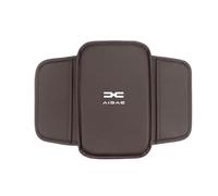 VAPORVERSE Car Armrest Heightening Pad for Dacia Sandero III Stepway 2020-2022 2022-, Centre Console Heightening Cushion Pillow Vehicle Elbow Suppot Covers Accessories,Brown