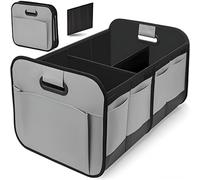 VAPORVERSE Car Boot Organiser for Audi Q2 GA I 2016-2020, Foldable car boot organiser Super Large Volume Waterproof Storage Box Trunk Storage Bag