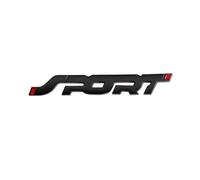 VAPORVERSE Car Emblem Letters Sticker for Audi Q3 I Bj. 2011-2018, Car Decal Logo Sticker Waterproof Automotive Exterior Accessories Sign Letter