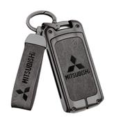 VAPORVERSE Car Key Fob Cover for Mitsubishi L200 2010-2021 2022 2023 2024, Car Key Protector Shell Case Car Key Remote Protective Case Key Case Holder Keyring,B