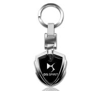 VAPORVERSE Car Keyring for DS DS4S DS5 5LS DS3 DS4 DS6 DS7 DS9, Car Key Chain Key Ring for Car Keys Personalised Keychain Key Organiser Car Key Fob Accessories