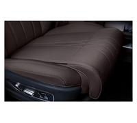 VAPORVERSE Car Seat Extension Cushion for Abarth 595 Abarth 500 Abarth 124 Spider, Leg Support Thigh Extender Pad Breathable Premium Leather Interior Accessory Parts,Brown