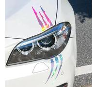 VAPORVERSE Car Stickers for Abarth Punto Evo (199) 2010-2013, Halloween Car Decoration Stickers Funny Decal Sticker Self-Adhesive Decals,D