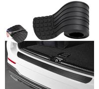 VAPORVERSE Rear Bumper Guard for Tesla Model Y 2021-2025, Premium PVC Trunk Sill Protector Anti-Scratch Boot Edge Cover Exterior Styling Accessories