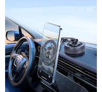 VAPORVERSE Vacuum Suction Cup Car Phone Holder for VW Tiguan R-line 2023 2024 2025, 360° Adjustable & Foldable Magnetic Phone Mount for Car