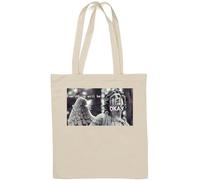 Vaporwave Aesthetic Angel Statue Everything Will Be Okay Natural Cotton Tote Bag White
