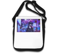 Vaporwave Aesthetic Anime This Is Not Happiness You Wished For Shoulder Bag White
