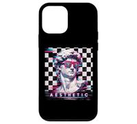 Vaporwave David Glitch Art Aesthetic Retrowave 80s 90s Case for iPhone 12 mini