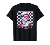 Vaporwave David Glitch Art Aesthetic Retrowave 80s 90s T-Shirt