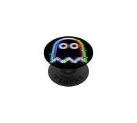 Vaporwave Ghost Retro Halloween Techno EDM PopSockets Adhesive PopGrip