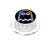 Vaporwave Ghost Retro Halloween Techno EDM PopSockets PopGrip for MagSafe