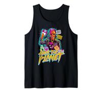 Vaporwave Hack the Planet Tank Top