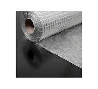 Vapour Barrier Membrane VCL- Thermal, Insulating Reflective Aluminium Foil Barrier - Use for Flooring, Walls and Roof Insulation. (1.5m x 50m (75 sq/m))