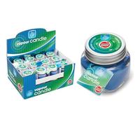 Vapour Candle for Easy Breathing - Fresh Eucalyptus & Menthol Scented Jar Candle - Helps Relieve Congestion and Refresh Air - Long Lasting Home Fragrance Candle for Cold & Flu Relief