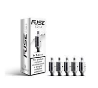 VAPOURIZ 5X Dual Coil Fuse Clearomizer Heads 1.6 ohm (5 Coils) for 'Fuse & AEROTANK' ecig Kits - Contains NO Nicotine