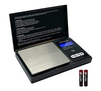 VapourOn 200 gram Portable Digital Pocket Weighing Kitchen Scale For Herbs, Jewellery, Food, Powders with Back-lit LCD Display 200g x 0.01g (Batteries Included)
