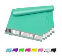 Vapulcio Poly Mailers 6x9 inch 100 Pcs, Plastic Mailing Envelopes with 2.4mil Thickness, Waterproof and Tear-Resistant Shipping Bags for Clothing, Tamper Proof Self-Seal Mailers Poly Bags, Teal