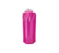 Vapur Flexible, Collapsible Wide Mouth Anti-Bottle with Detachable Carabiner, 23 Ounce, Magenta, Pack of 1