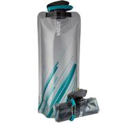 Vapur Element Unisex Outdoor Reusable Water Bottle available in Grey/Teal - 1 Litre
