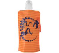 Vapur - Kids Dinosaurs 0.4L/13.5oz BPA Free Reusable Foldable Flexible Packable Collapsible Water Beverage Bottle w/Carabiner (Dinosaurs)