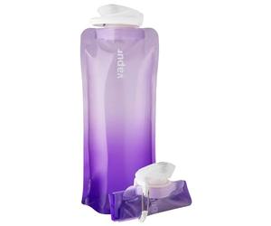 Vapur VA10282 Unisex Adult Water Bottle, Lavender, 0.7 Litre | Flexible and Lightweight Water Bottle for Travel, Concert, Hiking & Outdoor Adventures - BPA-Free, Dishwasher-Safe, Freezable