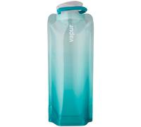 Vapur Wide Mouth Bottle 1L Gradient Reusable Foldable Flexible Malibu Teal