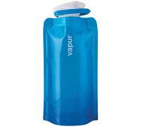 Vapur Wide Mouth Bottle 500ml Shades Foldable Reusable Dishwasher Safe Cyan Blue