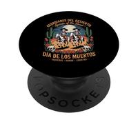 Vaqueros del Desierto - Honor & Freedom Dia de los Muertos PopSockets Adhesive PopGrip