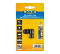 Var Co2 Inflator Presta/schrader Pump One Size Black