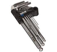 Var Professional Hex Wrench Set Tool Silver