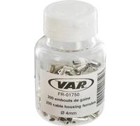 Var Steel Cable Terminal 200 Units 4 mm Black