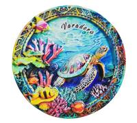 Varadero Cuba 3D Ocean Style Fridge Magnet Souvenir Gift,Resin Handmade Varadero Refrigerator Magnet Home & Kitchen Decoration Collection